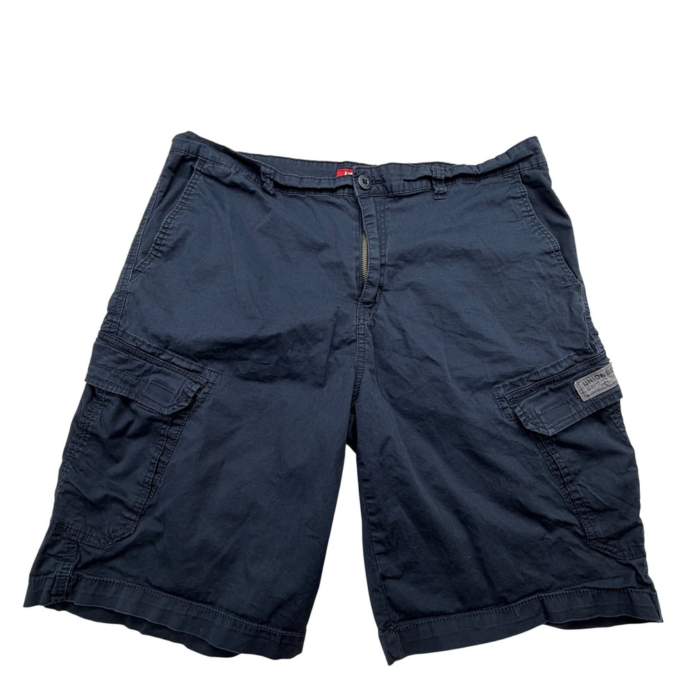 Unionbay Cargo Shorts Mens 40 Belt Loops Pockets Stretch Cotton - Picture 1 of 12